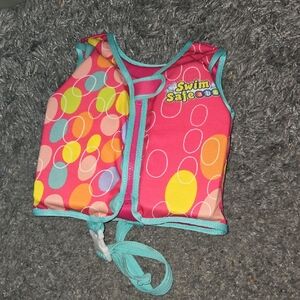 Swim Safe Kids Rashguard - Pink and Blue